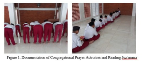 Documentation of Congregational Prayer Activities and Reading Juz'amma