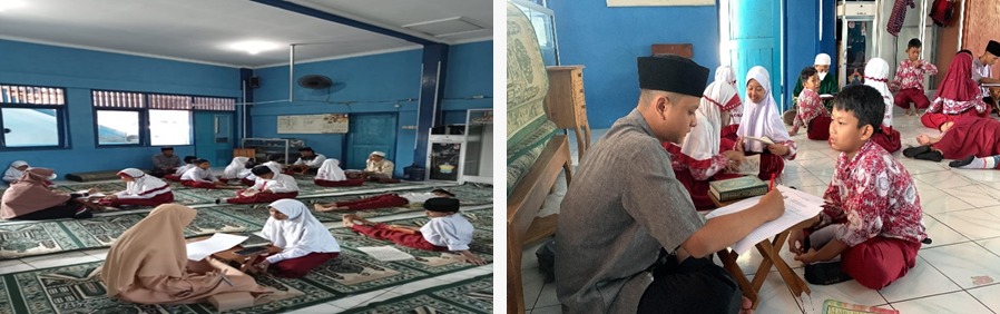 Kegiatan Hafalan Kelas Tahfidz Di SD Muhammadiyah Blora